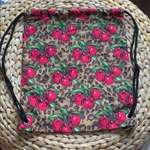 Vintage Betsey Johnson Drawstring Bag